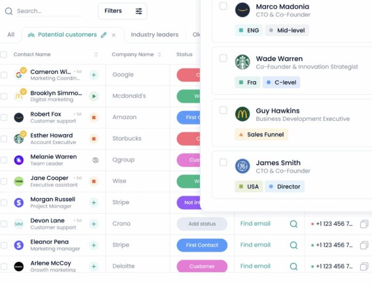 AI Sales Automation : Crono