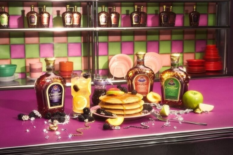 Diner-Style Whisky Pop-Ups : Crown Royal Blackberry