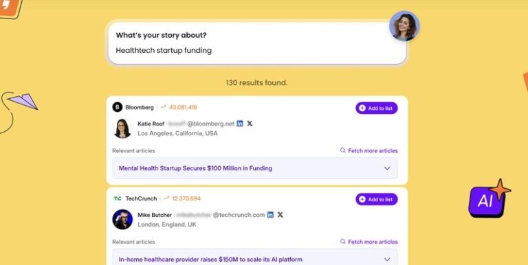 AI-Powered Media Outreach : Dazzle