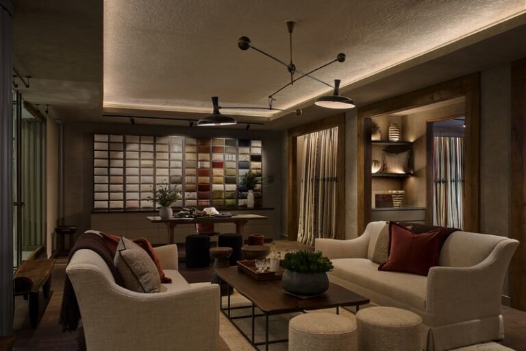 Rustic Textile Showrooms : de le cuona fabric