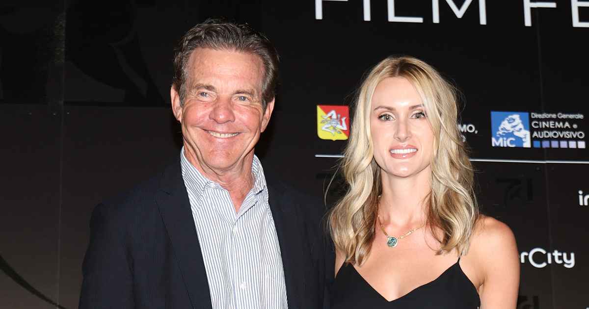 Dennis Quaid and Laura Savoie