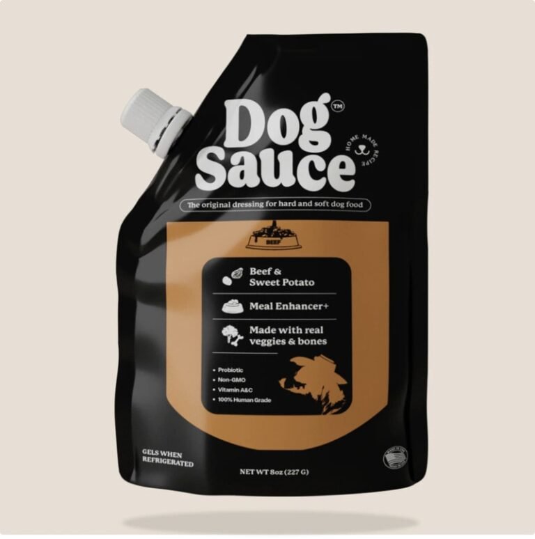 Human-Grade Meal Toppers : dog sauce