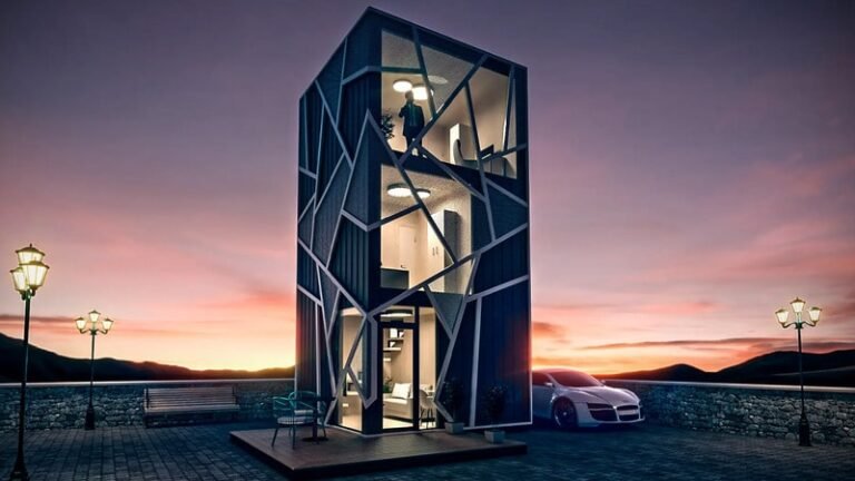 Triple-Story Prefab Tiny Houses : DQTower