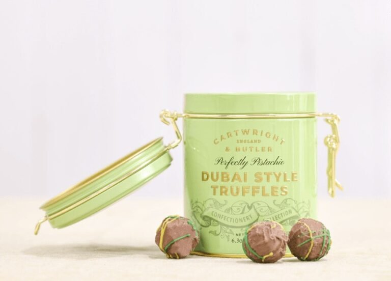 Bite-Sized Pistachio Chocolate Truffles : Dubai Style Truffles