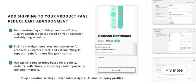 Custom Delivery Displays : Dynamic Delivery Date