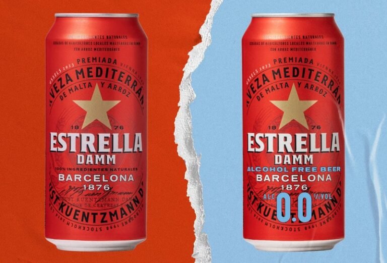 Alcohol-Free Mediterranean Beers : Estrella Damm 0.0%