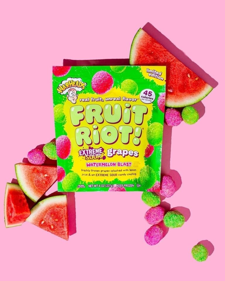 Extreme Sour Watermelon Blast Grapes