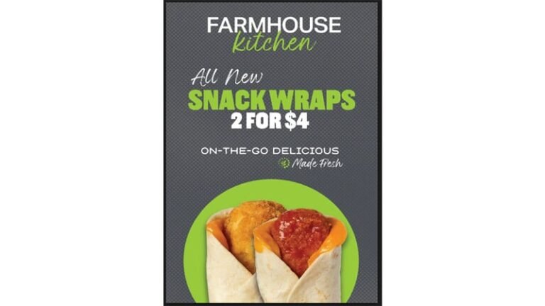 Grab-and-Go Retailer Wraps : Farmhouse Kitchen Snack Wraps