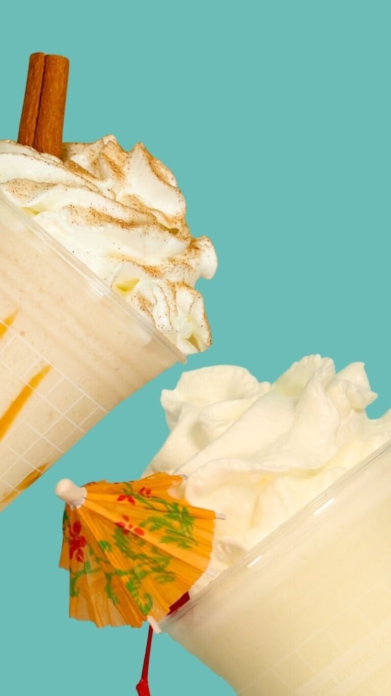 Blended Summertime Beverage Menus : frozen beverages