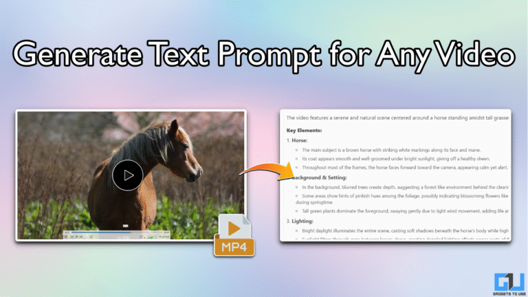 2 Ways to Convert Video to Text Prompt