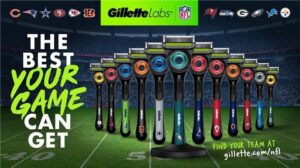Sports-Themed Grooming Tools : gillette 1