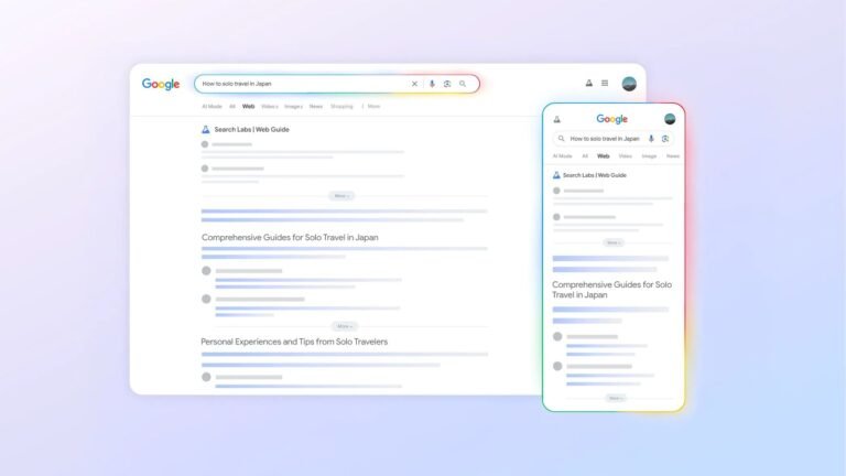 Google’s new Web Guide uses AI to change how you see search results