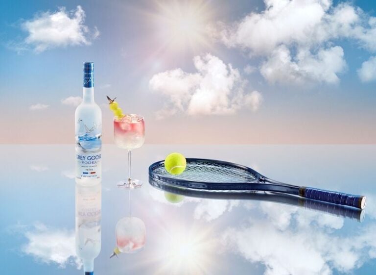 Elevated Tennis-Inspired Cocktails : Grey Goose Raspberry Lemonade