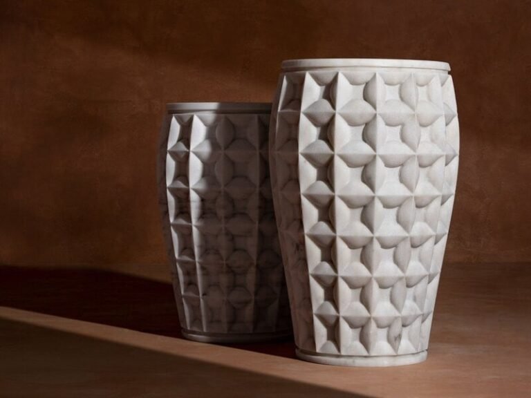 Artful Artisanal Marble Basins : Hand-Chiseled Marble Basin