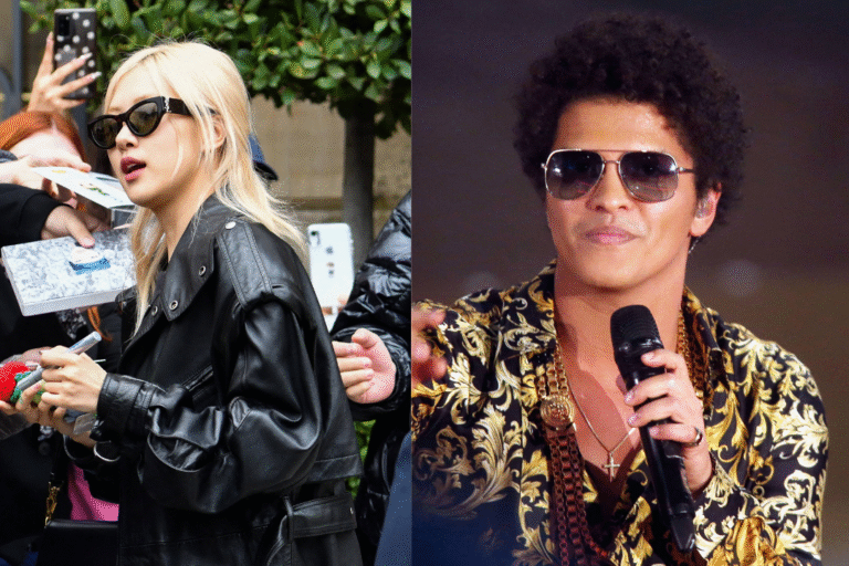 Fans Lose it as Bruno Mars Joins Rosé for a “cosmic event” On Stage At Blackpink Deadline Concert