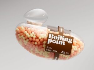 Clean the Sky – Abstract Water-Inspired Packaging