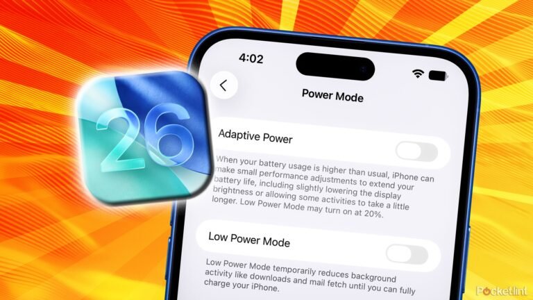 Why I’m actually a little excited for iOS 26’s Adaptive Power Mode