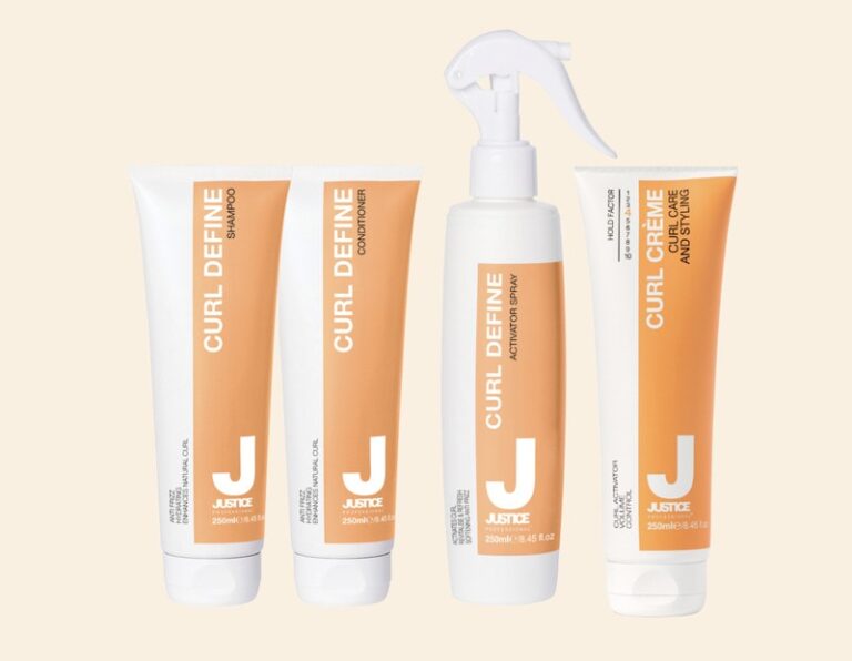 Curl-Focused Hair Salon Capsules : JUSTICE Professional Haircare