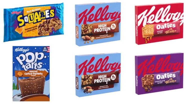 Consumer-Driven Breakfast Snacks : Kellogg’s snack range