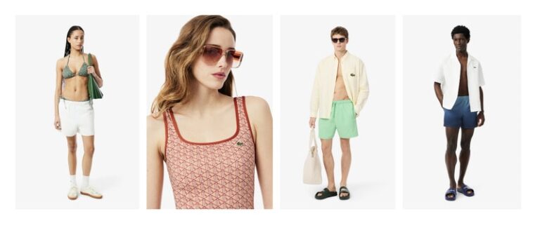 Elegant Sporty Swimwear : Lacoste Swimwear Collection
