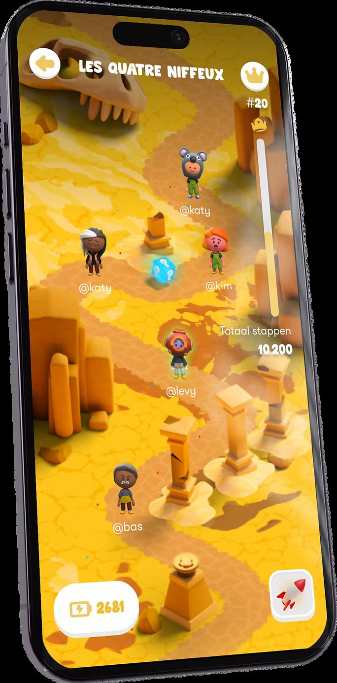 Gamified Walking Apps : Lawa