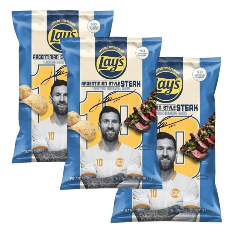 Argentinian Steak Snack Chips : Lay’s Argentinian Style Steak