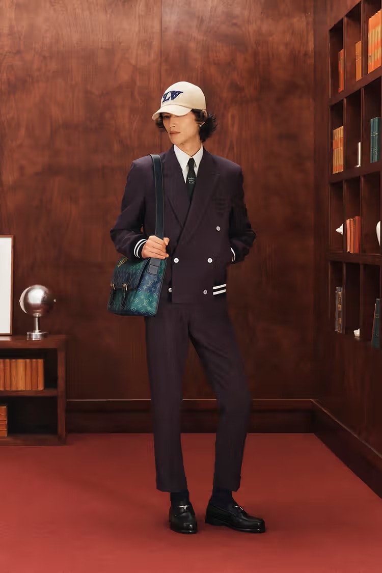 Luxe Tailored Fall Menswear : Louis Vuitton Fall 2026