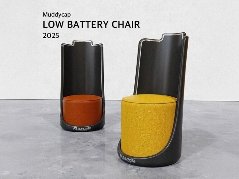 Battery Icon-Inspired Chair Designs : low battery chair