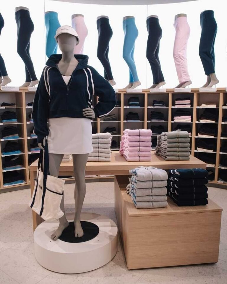 Airport Terminal Activewear Shops : Lululemon Heathrow Terminal 5