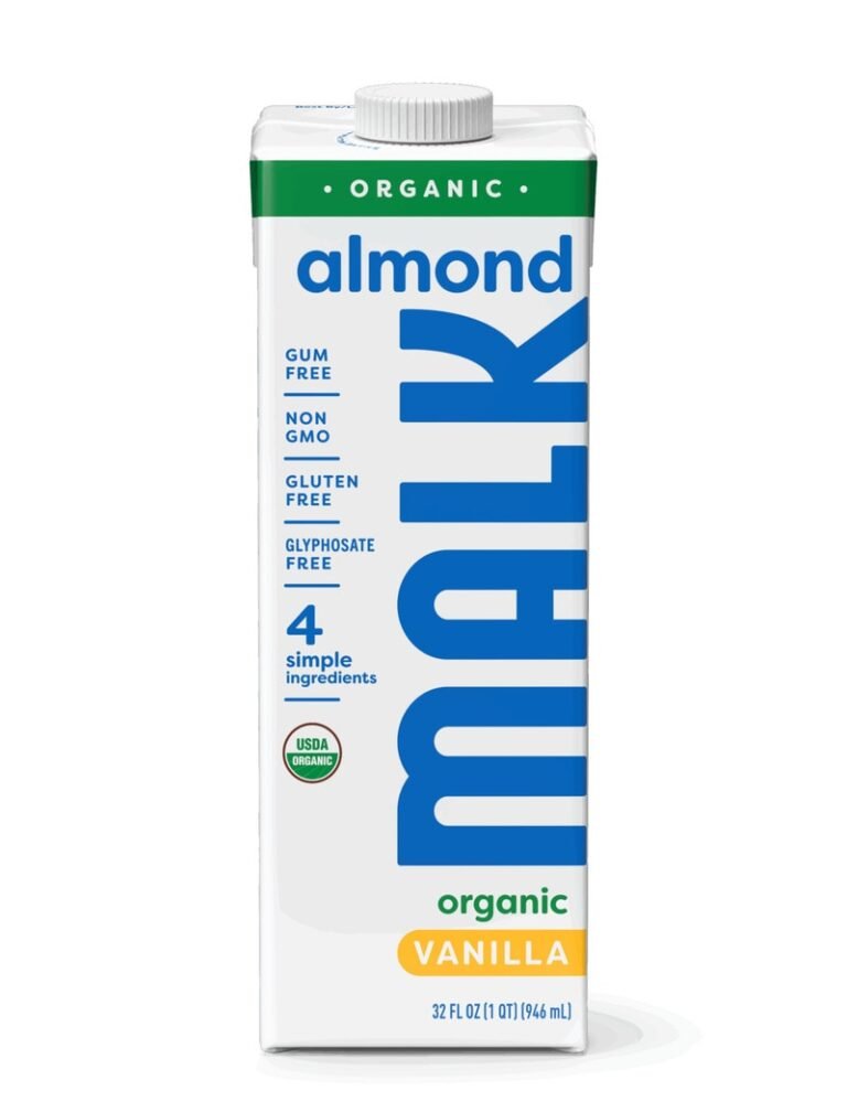Minimal-Ingredient Alt Milks : vanilla almond