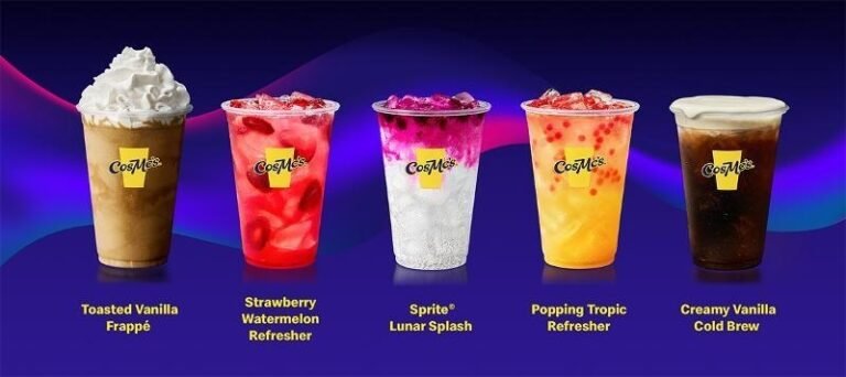 Gen Z-Influenced Drink Menus : McDonald’s CosMc drinks