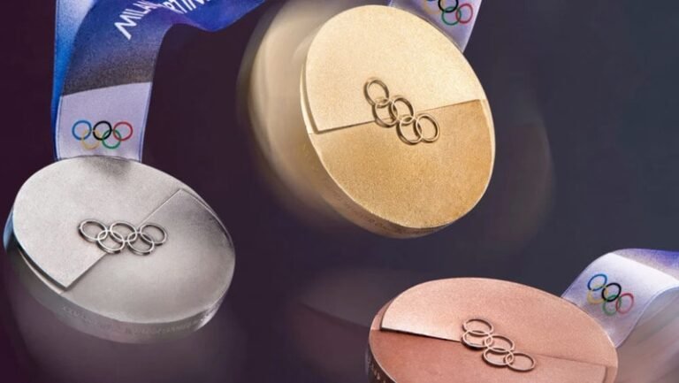 Split-Surface Olympic Medals : Milano‑cortina Medals