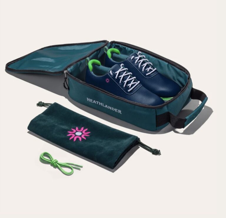 Navy Award-Winning Golf Footwear : Navy Blue Golf Shoe