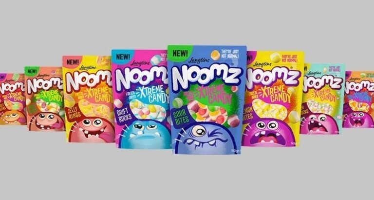 Expansive Crispy Candy Lineups : Noomz freeze‑dried candies