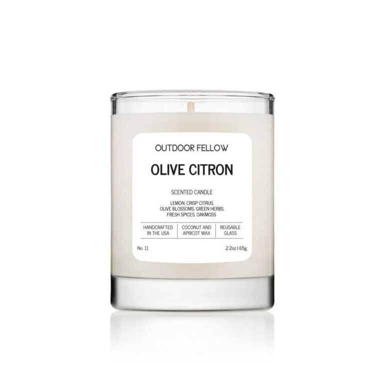 Mediterranean Summer-Inspired Candles : Olive Citron