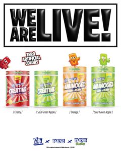 Candy-Inspired Sports Nutrition Products : PEZ candy
