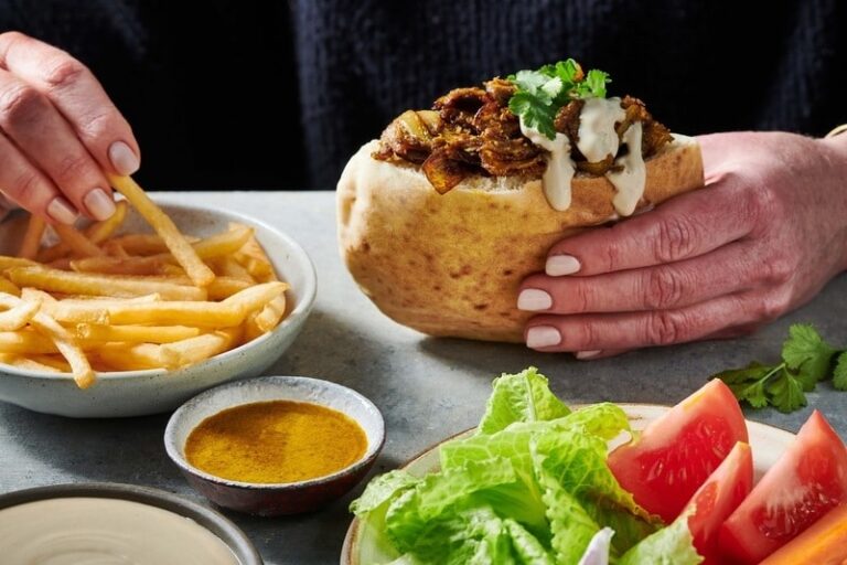 Plant-Based Protein Shawarmas : redefine meat Shawarma