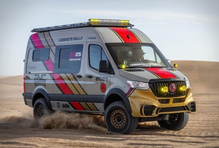 Ruggedly Refined Overlanding Vans : Rogue Legends Rally Van