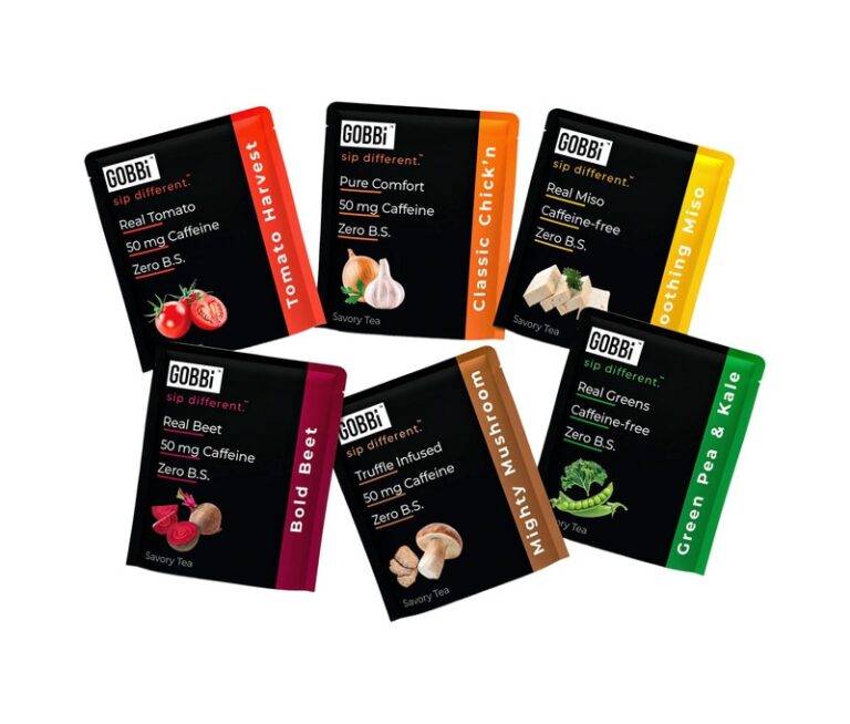 Energizing Savory Teas : savory teas