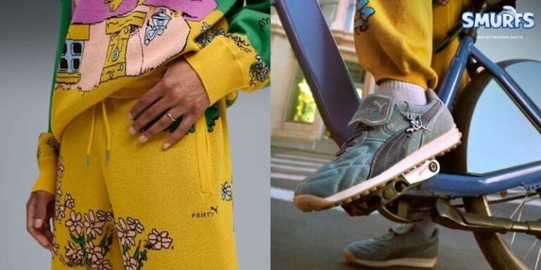 Film-Centric Fashion Capsules : smurfs collection