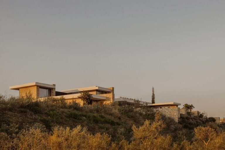 Textural Greek Holiday Homes : southwand house