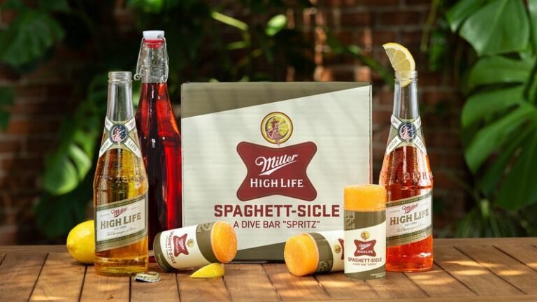 Boozy Adult Push-Pops : Spaghett sicle