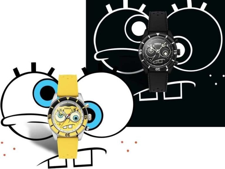 Cartoon Swiss Watches : Spongebob Chronograph