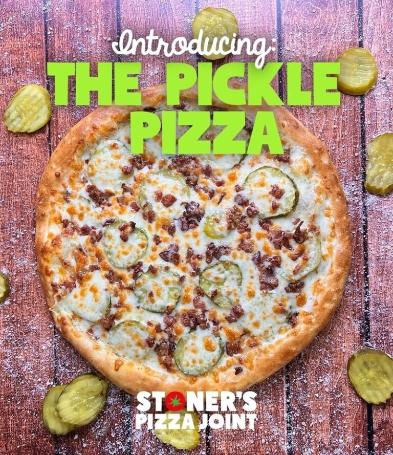 Ranch-Topped Pickle Pizzas : pickle pizza