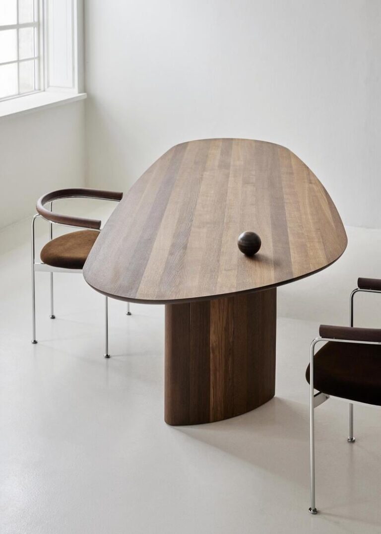Elegant Table Designs : tangent table