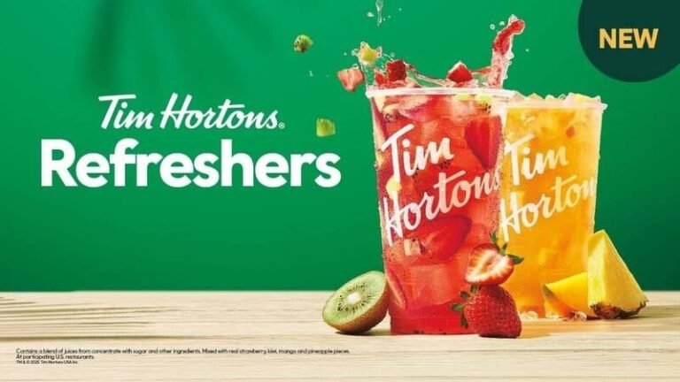 Caffeine-Free Summertime Cafe Drinks : The Tim Hortons Refreshers