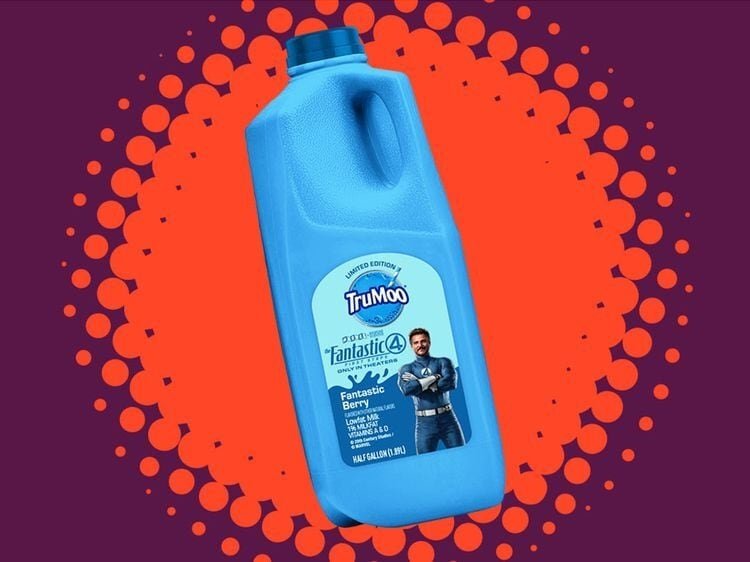 Blue-Hued Superhero Milks : Trumoo Fantastic Berry