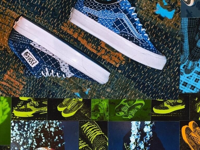 Technical Denim-Worked Sneakers : Vans OTW and FDMTL