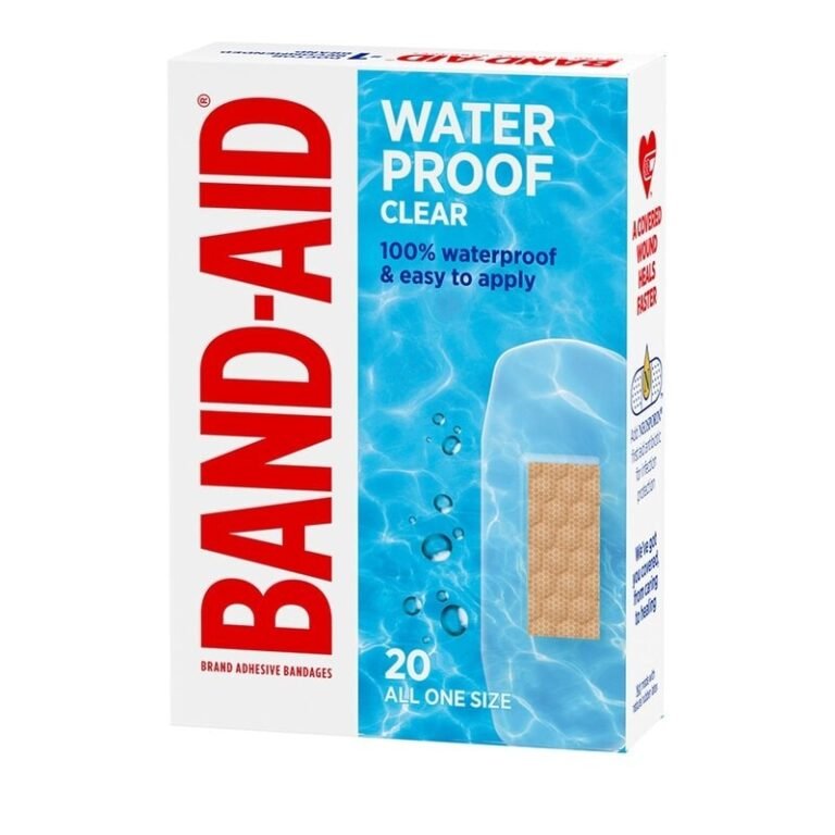 Durable Water-Friendly Bandages : Waterproof Clear Adhesive Bandages