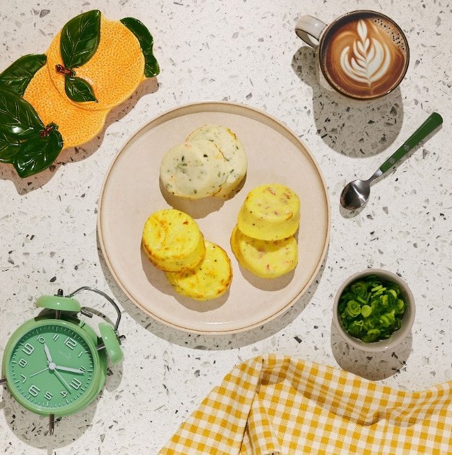 Convenient Protein-Packed Breakfasts : WeCook egg bites